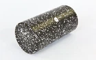 Массажный ролик роллер гладкий Foam Roller Zelart 7201-30 Black-White длина 30 см