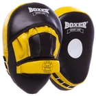 Лапа Вигнута шкіряна (2шт) BOXER Еліт (р-р 23х19х4, 5см, Чорно-жовтий) (2012-01_Чорно-жовтий)