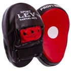 Лапа Вигнута (2шт) Стрейч LEV UR LV-4292 (синтетична шкіра, р-р 25x18x7см, Червоний) (LV-4292_Червоний)