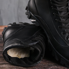 Ботинки мужские зимние тактические ВСУ (ЗСУ) 8605 41 р 27 см черные (OPT-2290) - изображение 8