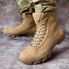 Ботинки мужские зимние тактические ВСУ (ЗСУ) 8598 40 р 26,5 см койот (OPT-2290) - изображение 4