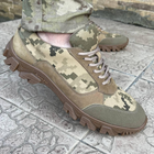 Кросівки чоловічі тактичні ЗСУ Піксель Kros Pixel 6660 45 р 29,5 см хакі (OPT-1560) - зображення 5