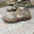 Кросівки чоловічі тактичні ЗСУ Піксель 7099 44 р 28,5 см хакі (OPT-1705) - зображення 3