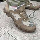 Кросівки чоловічі тактичні ЗСУ Піксель 7099 44 р 28,5 см хакі (OPT-1705) - зображення 6