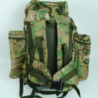 Тактичний Рюкзак Мультикам Molle з бічними підсумками 80 л Рюкзак військовий тактичний армійський камуфляжний 80л - зображення 2