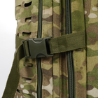 Рюкзак тактический военный штурмовой мультикам объём 45л - изображение 8