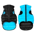 Куртка для собак AiryVest двусторонняя XS 22 черно-голубая (LKMTR_850164)