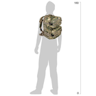Рюкзак тактичний MFH Assault II HDT-camo 30343E 40 л Камуфляж (4044633138385) - зображення 3