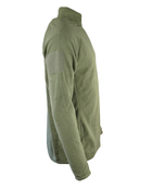 Фліс тактичний KOMBAT UK Alpha Mid-Layer Fleece, оливковий, M - зображення 3