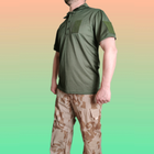 Сорочка поло військова для ЗСУ зелена 3ХL (56) - зображення 4