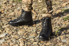 Тактические лёгкие берцы для холодной погоды MIL-TEC German Army Mountain Boots Black 45 черные - изображение 3