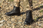 Тактические лёгкие берцы для холодной погоды MIL-TEC German Army Mountain Boots Black 46 черные - изображение 3