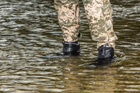 Тактические лёгкие берцы для холодной погоды MIL-TEC German Army Mountain Boots Black 46 черные - изображение 7