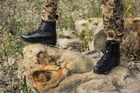 Тактичні легкі берці для холодної погоди MIL-TEC German Army Mountain Boots Black 47 чорні - зображення 7