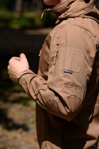 Куртка тактична з капюшоном Single Sword M - зображення 6