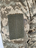 Армійський зимовий статутний бушлат для ЗСУ на флісі та синтепоні 54 розміру кольору камуфляж піксель 2725 - зображення 6
