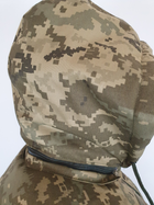 Армейский зимний уставной бушлат для ЗСУ на флисе и синтепоне 54 размера цвета камуфляж пиксель 2725 - изображение 7