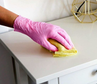 Нітрилові рукавички Medicom SafeTouch® Advanced Pink текстуровані без пудри 1000 шт рожеві Розмір XS (3,6 г.) - зображення 4