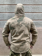 Тепла на Флісі Куртка-Реглан Військова Куртка Водонепроникна Тактична Військова Фліска Розмір S - зображення 6
