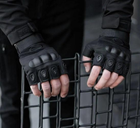 Тактические Перчатки Без Пальцев Перчатки С Открытыми Пальцами Размер XXL - изображение 3