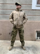 Теплая на Флисе Куртка-Реглан Военная Куртка Водонепроницаемая Тактическая Военная Флиска Размер M - изображение 8