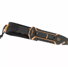 Нескладной нож выживальщика с ножнами Ganzo G8012V2-OR 243 мм оранжевый - изображение 6