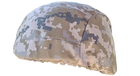 Баллистический шлем военный, с защитой ушей. Пуленепробиваемая армейская каска. Камуфляж пиксель ВСУ. - изображение 4