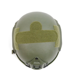 Шлем каска + кавер FAST Future Assault Helmet NIJ IIIA Олива M-L - изображение 4