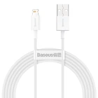 Кабель Lightning > USB Baseus Superior Series Fast Charging 2.4A 2.0m (CALYS-C02) White