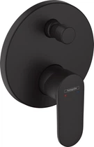 Наружная часть смесителя HANSGROHE Vernis Blend матовый черный 71466670 2 потребителя