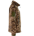 Мужская военная куртка Soft Shell с капюшоном Пиксель (размер S) - изображение 4
