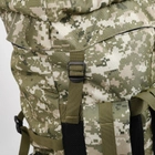 Тактичний рюкзак військовий на 85 літрів піксель армійський рюкзак ЗСУ - зображення 12
