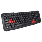 Проводная клавиатура Esperanza Keyboard EGK102 Red USB 1.5м