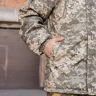 Куртка-бушлат військова Grifon Піксель ЗСУ плащівка 46 розмір - зображення 10