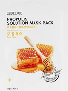 Маска для лица тканевая с прополисом - Lebelage Propolis Solution Mask 25g (851063-20868)