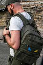 Штурмовой рюкзак для плитоноски UKRTAC (Khaki) - изображение 3