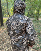 Тактическая куртка софт шелл пиксель военная р 48 - изображение 5