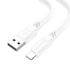 Кабель BOROFONE BX81 USB - Lightning (2.4A) (1M) Білий