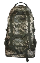 Тактический военный рюкзак трансформер 40-60 литров пиксель - изображение 4