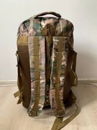 Рюкзак тактичний військовий армійський Мультикам q010 70 літрів - изображение 4