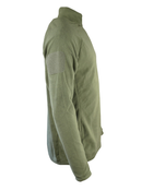 Фліс тактичний KOMBAT UK Alpha Mid-Layer Fleece, оливковий, M - изображение 3