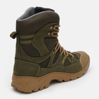 Чоловічі тактичні черевики Prime Shoes 527 Green Nubuck 03-527-70820 41 27 см Хакі (PS_2000000188430) - зображення 5