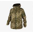 Військова тактична куртка Soft Shell весна - осінь ТТХ піксель 46 р, зріст 176 - зображення 1