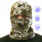 Тактична шапка-маска LeRoy Балаклава Піксель (зимова, фліс) - зображення 2