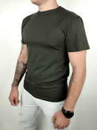 Тактична футболка НГУ ТТХ Хакі (еластична, бавовна + поліестер) 50 (L) - зображення 2