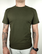 Тактическая футболка НГУ ТТХ Хаки (эластичная, хлопок + полиэстер) 56 (XXXL) - изображение 2