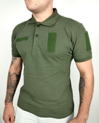 Тактична футболка Поло Піке ТТХ олива L - зображення 1