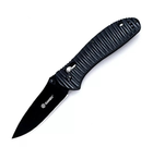 Нож складной карманный, универсальный Axis Lock Ganzo G7393P-BK Black 205 мм - изображение 1
