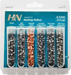 Пули пневматические H&N Hunting Pellets 4,5 мм Тестовый набор 99994500009 - изображение 1