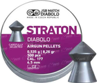 Пули пневматические JSB Diabolo Straton 4,5 мм 0,535 гр 500 шт/уп 546112-500 - зображення 1
